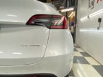 Tesla Model Y rear tail light with ceramic coating