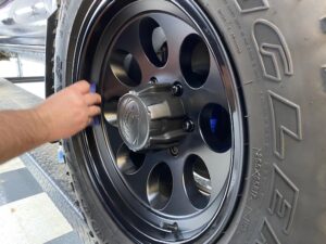 Toyota Tacoma Aftermarket Wheels ceramic coating