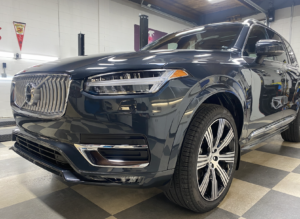 Volvo XC90 after XPEL paint protection film and ceramic coating installed by professional detailers in Edmonton