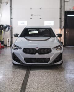 BMW M240i with Ceramic Coating in Edmonton applied by Liberty Autoworx